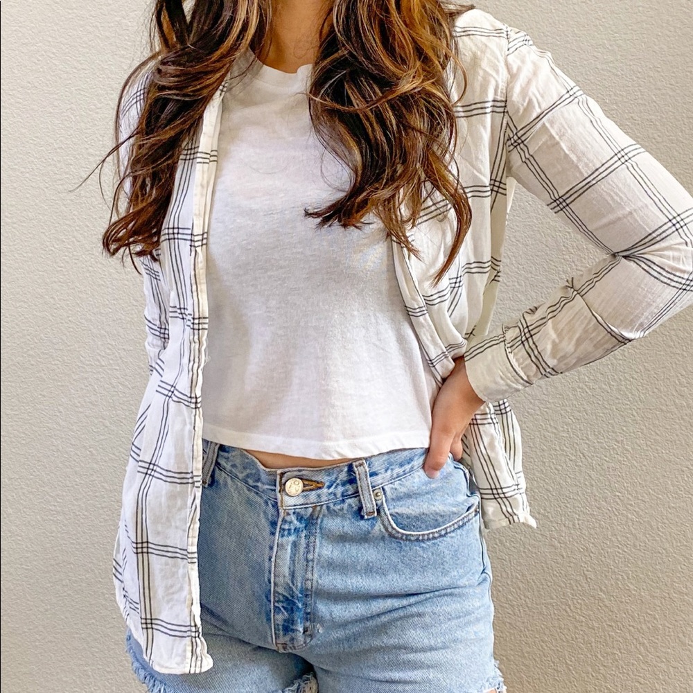 Plaid Button up shirt